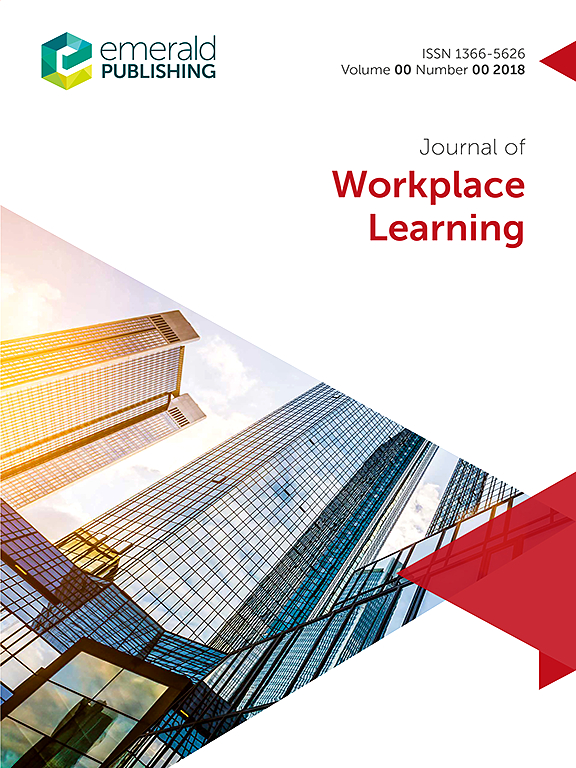 Go to journal home page - Journal of Workplace Learning